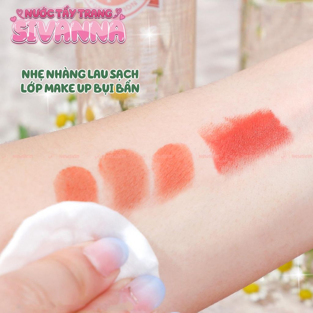 Tẩy trang Sivanna Colors Botanical Moisturizing Makeup Remover