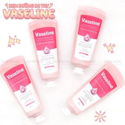 Kem Dưỡng Da Tay Vaseline 24h Deep Moisture Hand & Nail Cream