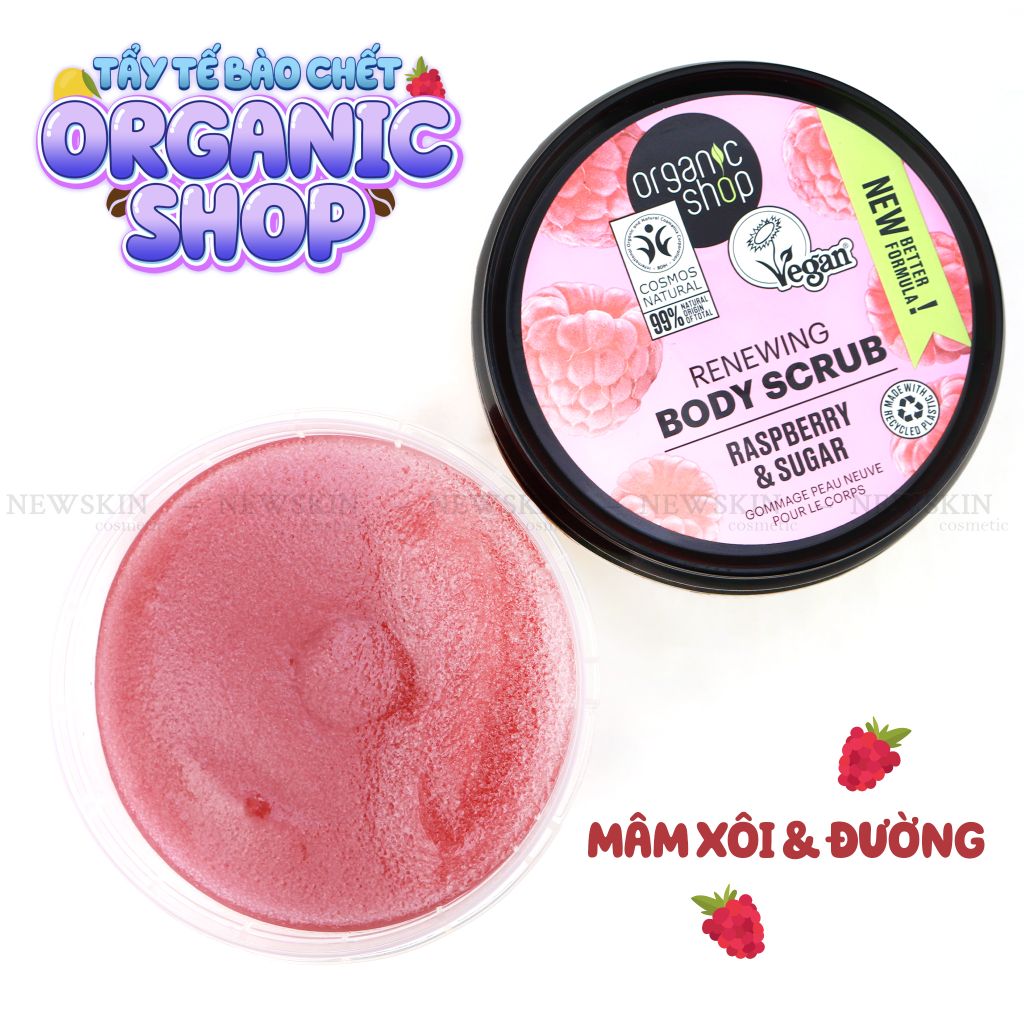 Tẩy Tế Bào Chết Toàn Thân Organic Shop Body Scrub