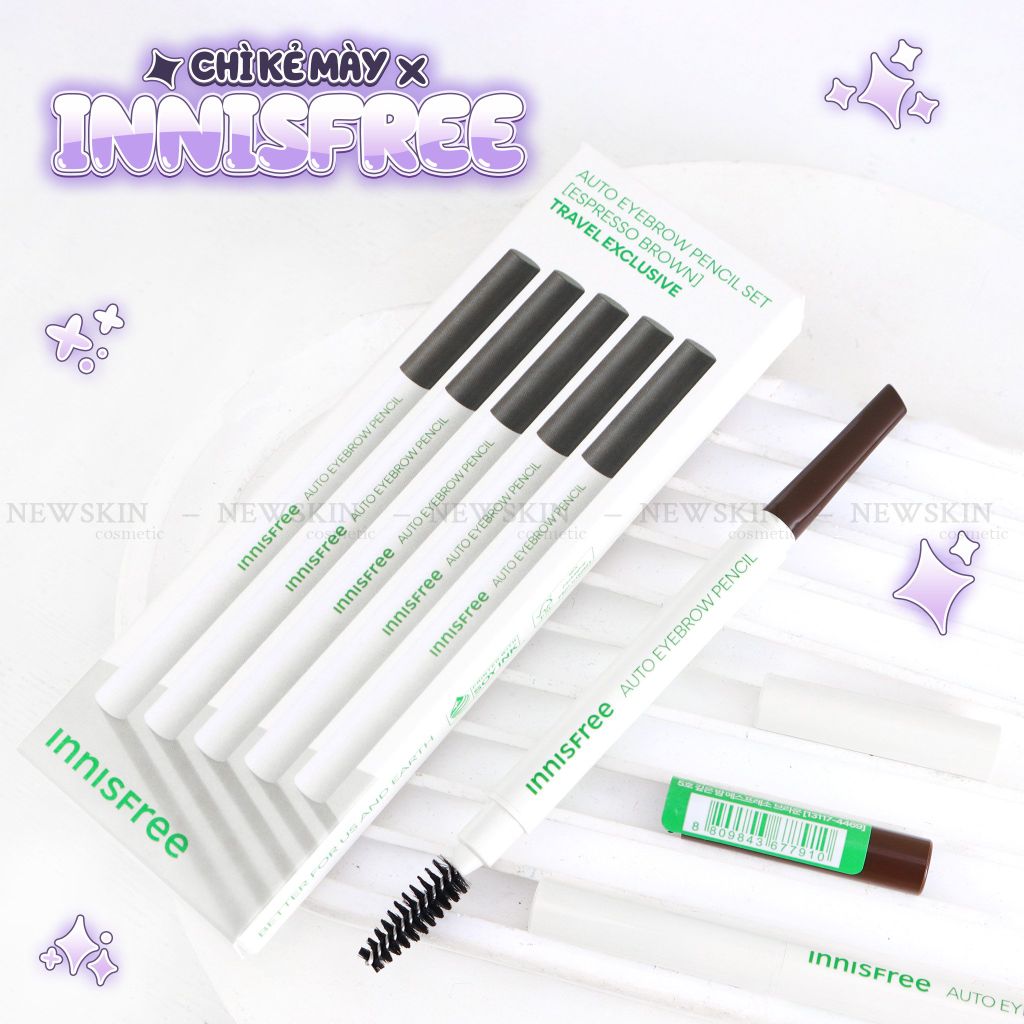 Chì Kẻ Mày Innisfree Auto Eyebrow Pencil 03