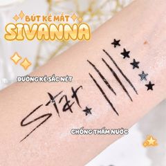 Kẻ mắt nước Sivanna Colors Double - Headed Liquid Eyeliner Stamp Pen HF9048