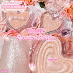 Phấn Bắt Sáng và Má Hồng Sivanna Colors Sweethearts Perfect Flush Blush HF638