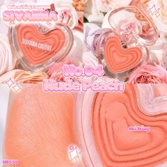 Phấn Bắt Sáng và Má Hồng Sivanna Colors Sweethearts Perfect Flush Blush HF638