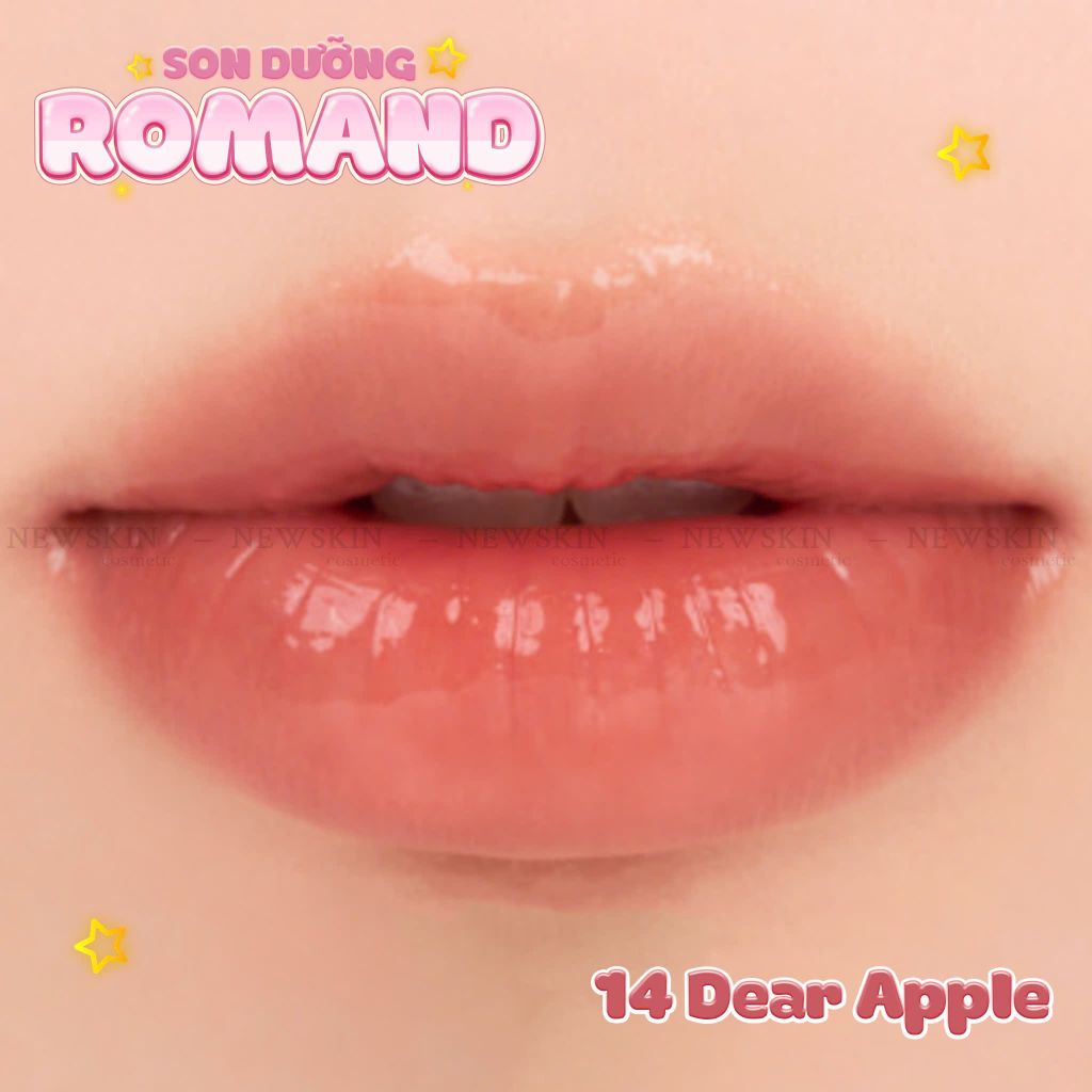Son Dưỡng Màu Thuần Chay Romand Glasting Melting Balm