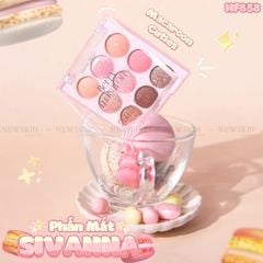 Phấn mắt Sivanna Colors Macarons Shadow Palette - HF658
