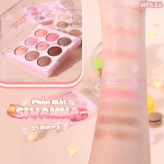 Phấn mắt Sivanna Colors Macarons Shadow Palette - HF658