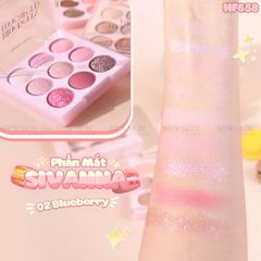 Phấn mắt Sivanna Colors Macarons Shadow Palette - HF658
