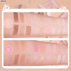 Phấn mắt 18 Ô Sivanna Colorful Coral Eyeshadow Palette HF659-01