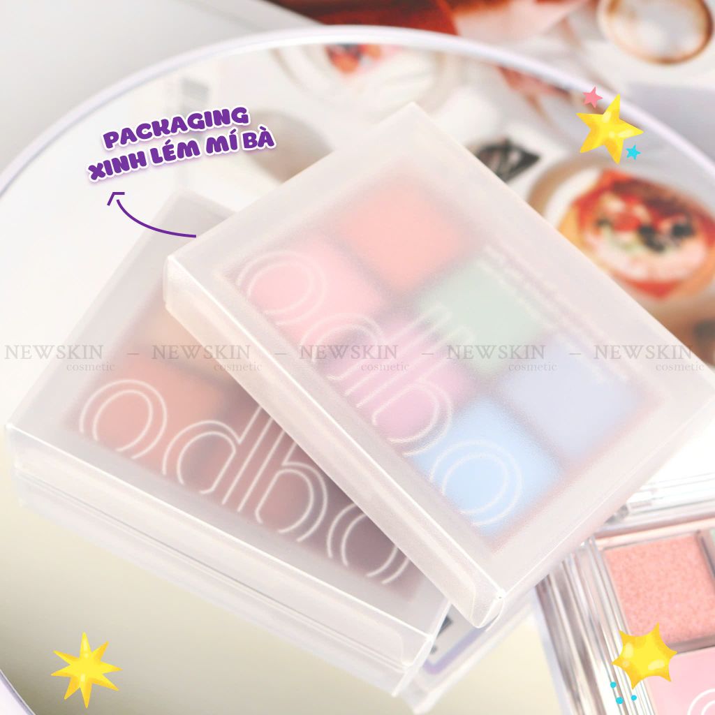 Phấn Mắt Odbo Signature Eyeshadow Palette 6 ô OD276