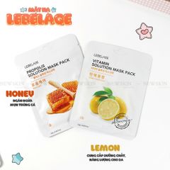 Mặt Nạ Cung Cấp Dưỡng Chất Lebelage Solution Mask Pack 25g