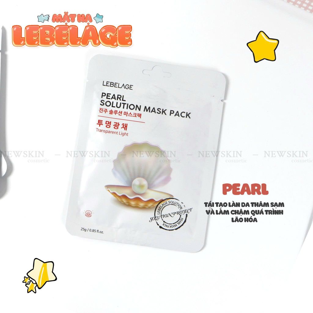 Mặt Nạ Cung Cấp Dưỡng Chất Lebelage Solution Mask Pack 25g