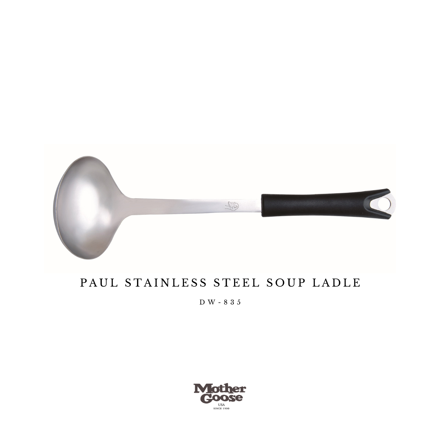  PAUL STAINLESS STEEL SOUP LADLE 