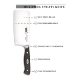  MOV STEEL CLEAVER 6.5 INCH 