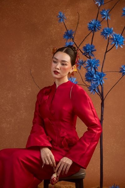  Đầm Tafta Châu San 