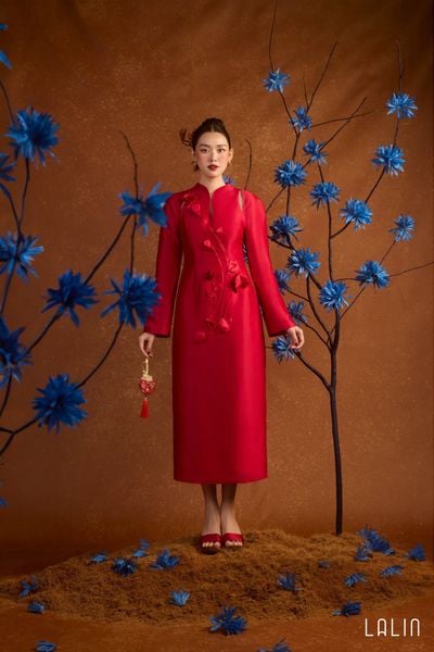  Đầm Tafta Châu San 