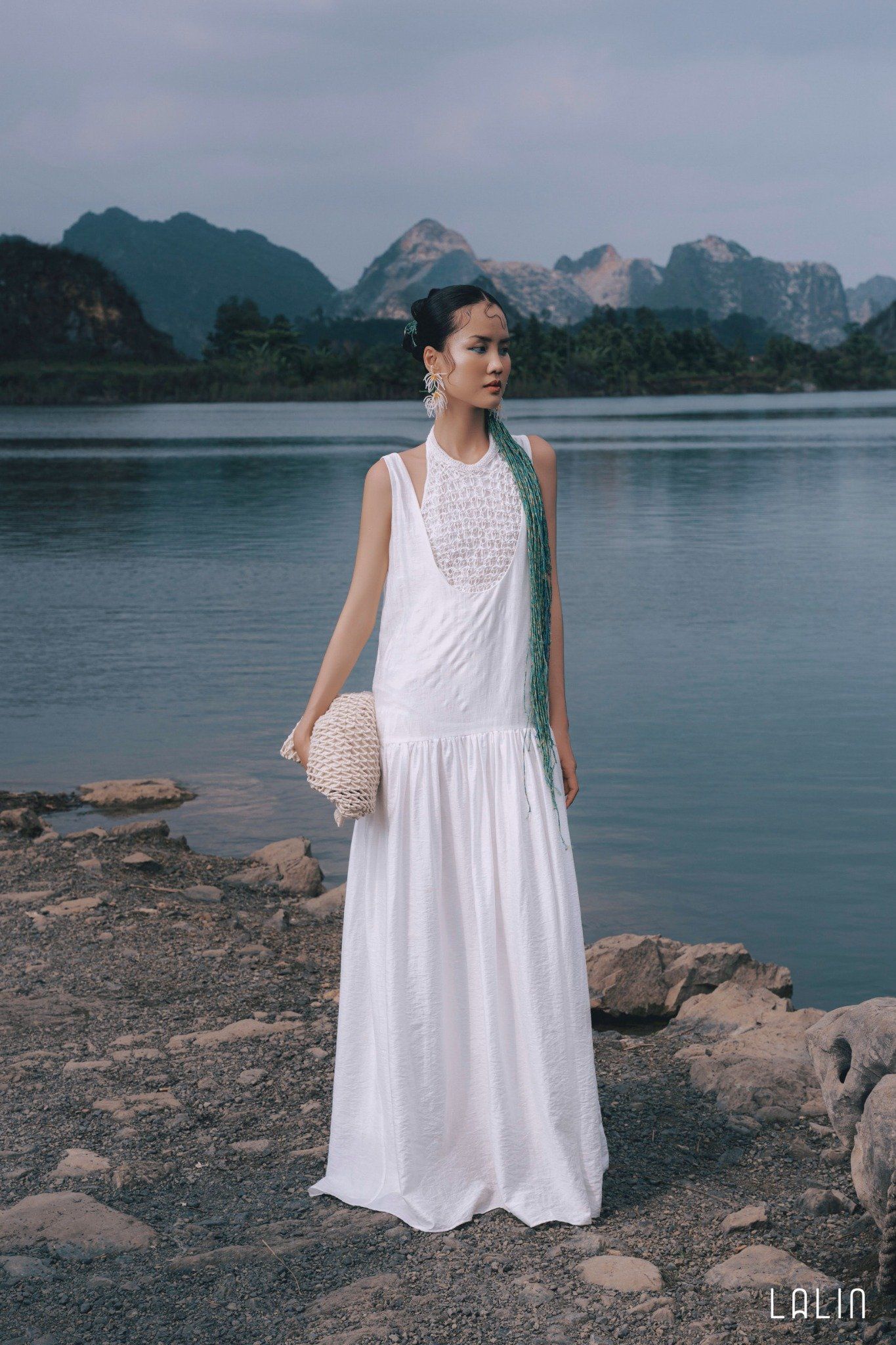 Set Đầm Tơ Thủy Nhiên