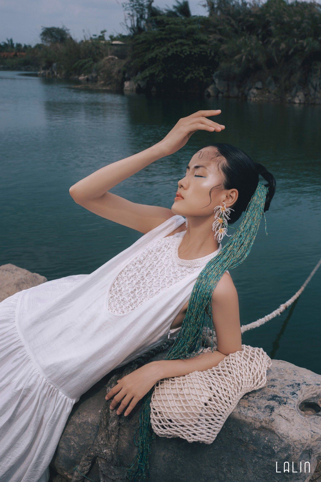 Set Đầm Tơ Thủy Nhiên