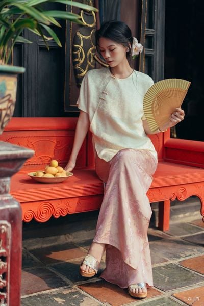  Quần Lụa Thư Hy 