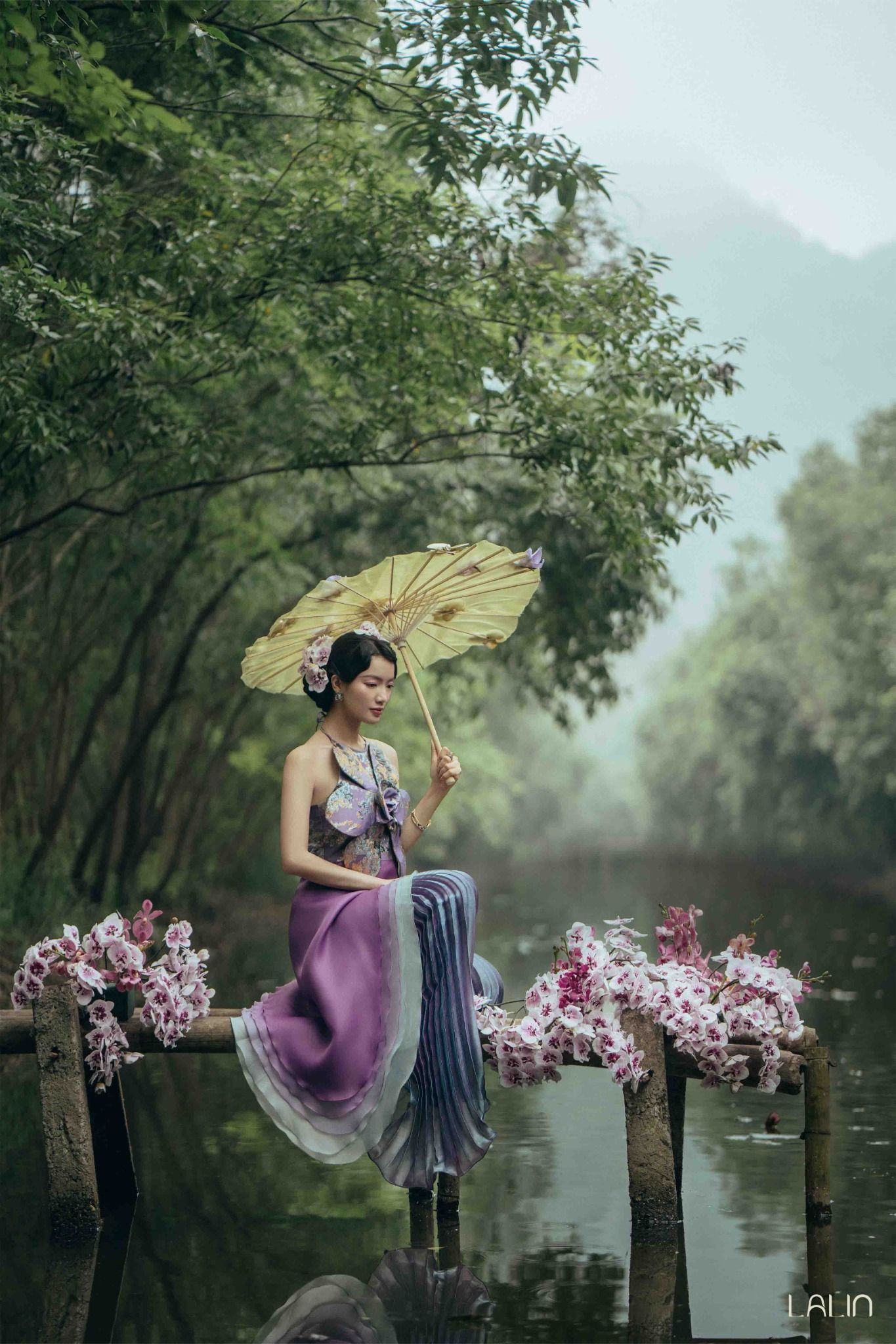 Quần Xếp Ly Thanh Cẩm