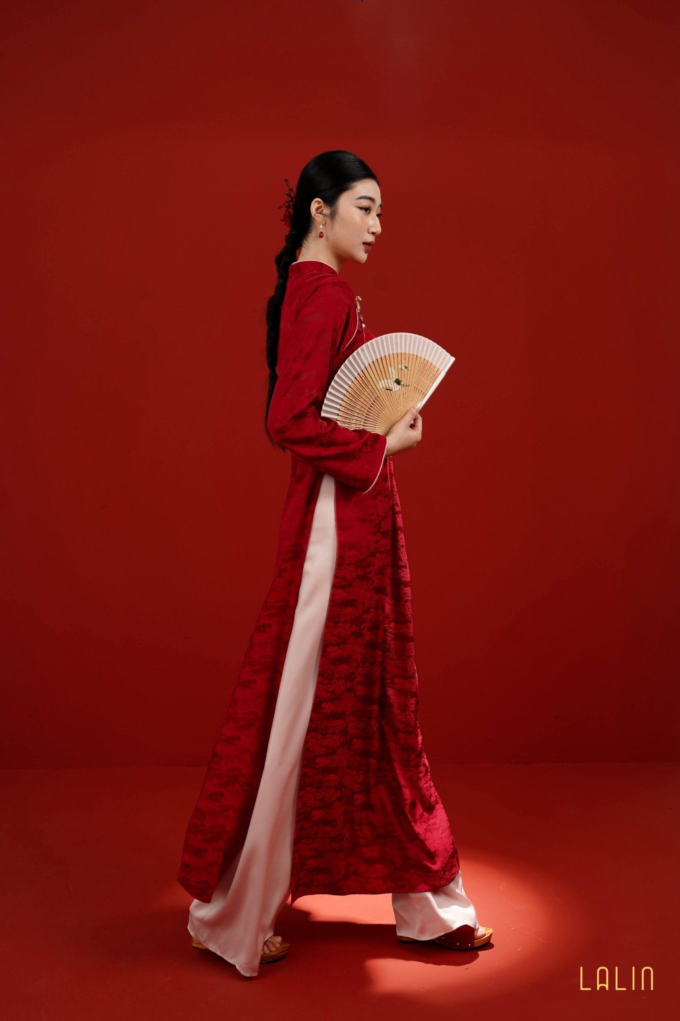 Áo Dài Lụa Nghiên Vũ