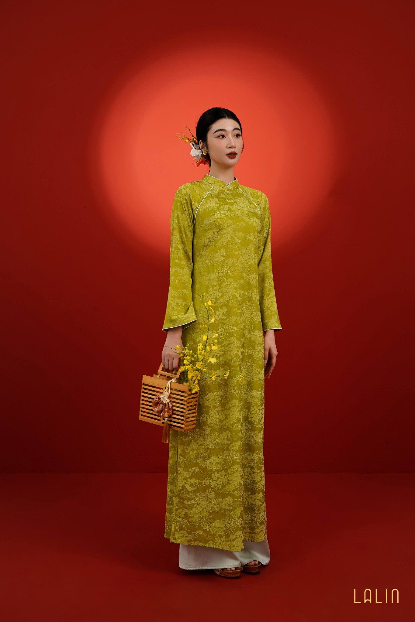 Áo Dài Lụa Nghiên Vũ