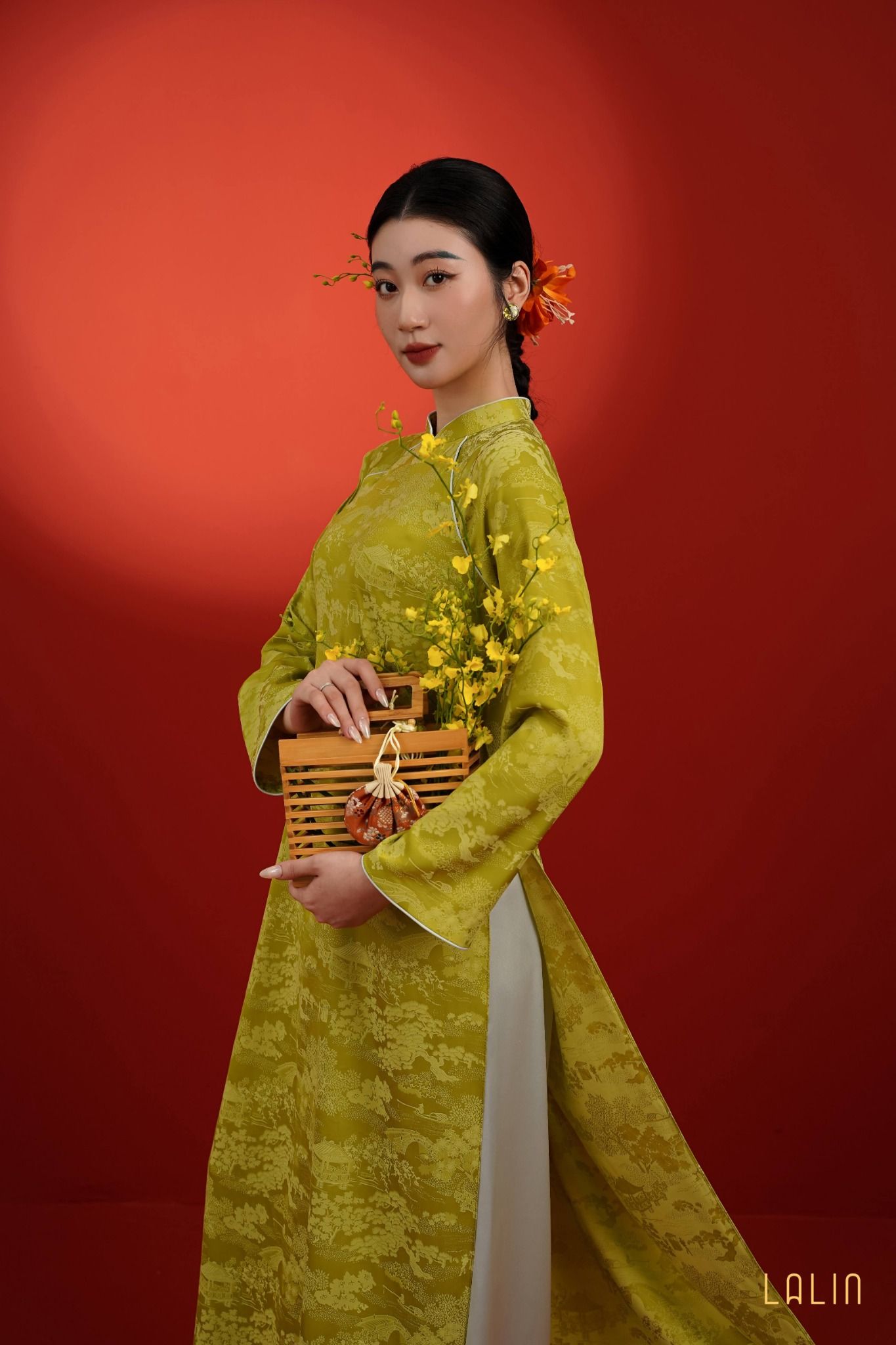 Áo Dài Lụa Nghiên Vũ