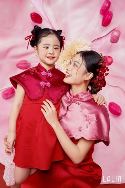  Đầm Lụa Nhí Hân Đan 