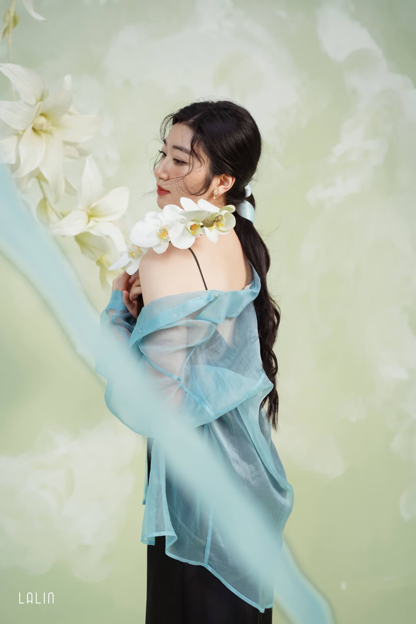 Áo Sơ Mi Lụa Tơ Tằm Mây Thy