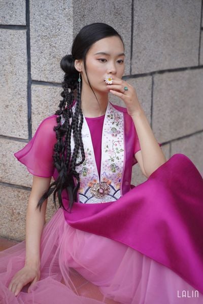  Chân Váy Xếp Ly Vân Châu 