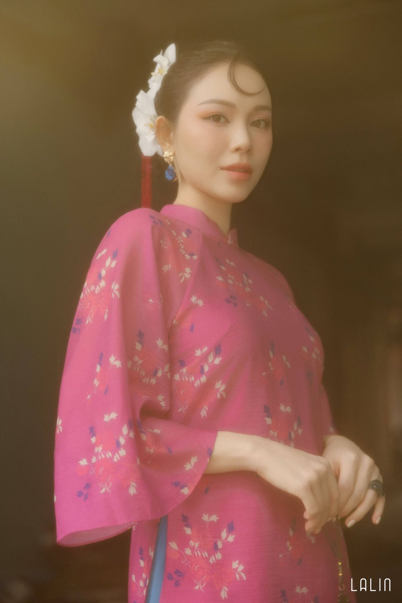 Áo Dài Tơ Cúc Chi