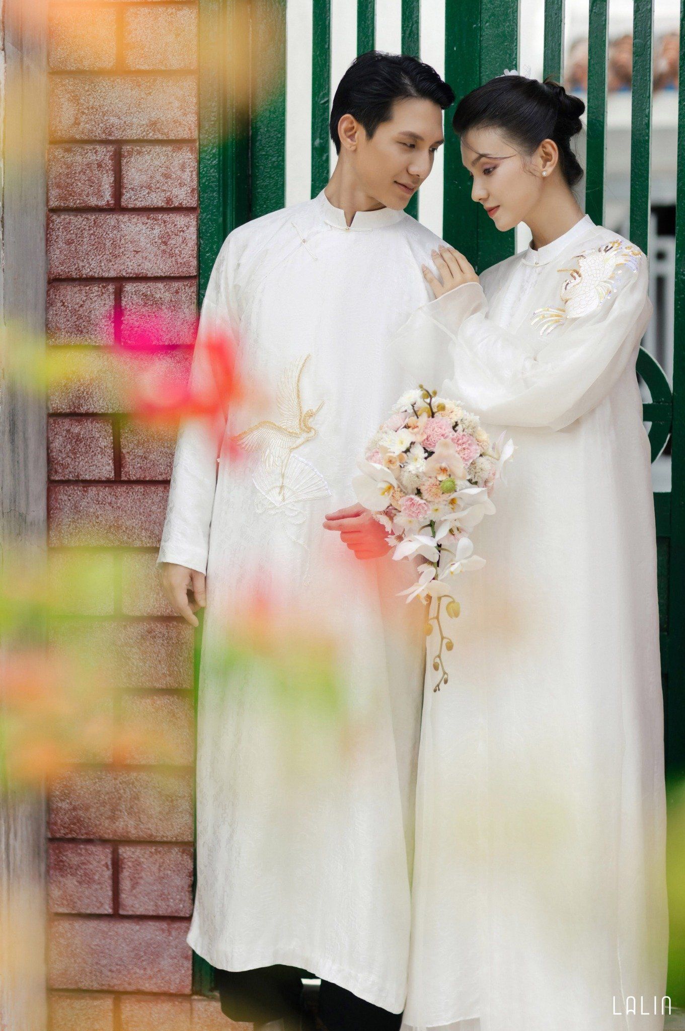 Áo Dài Nam Phụng Minh
