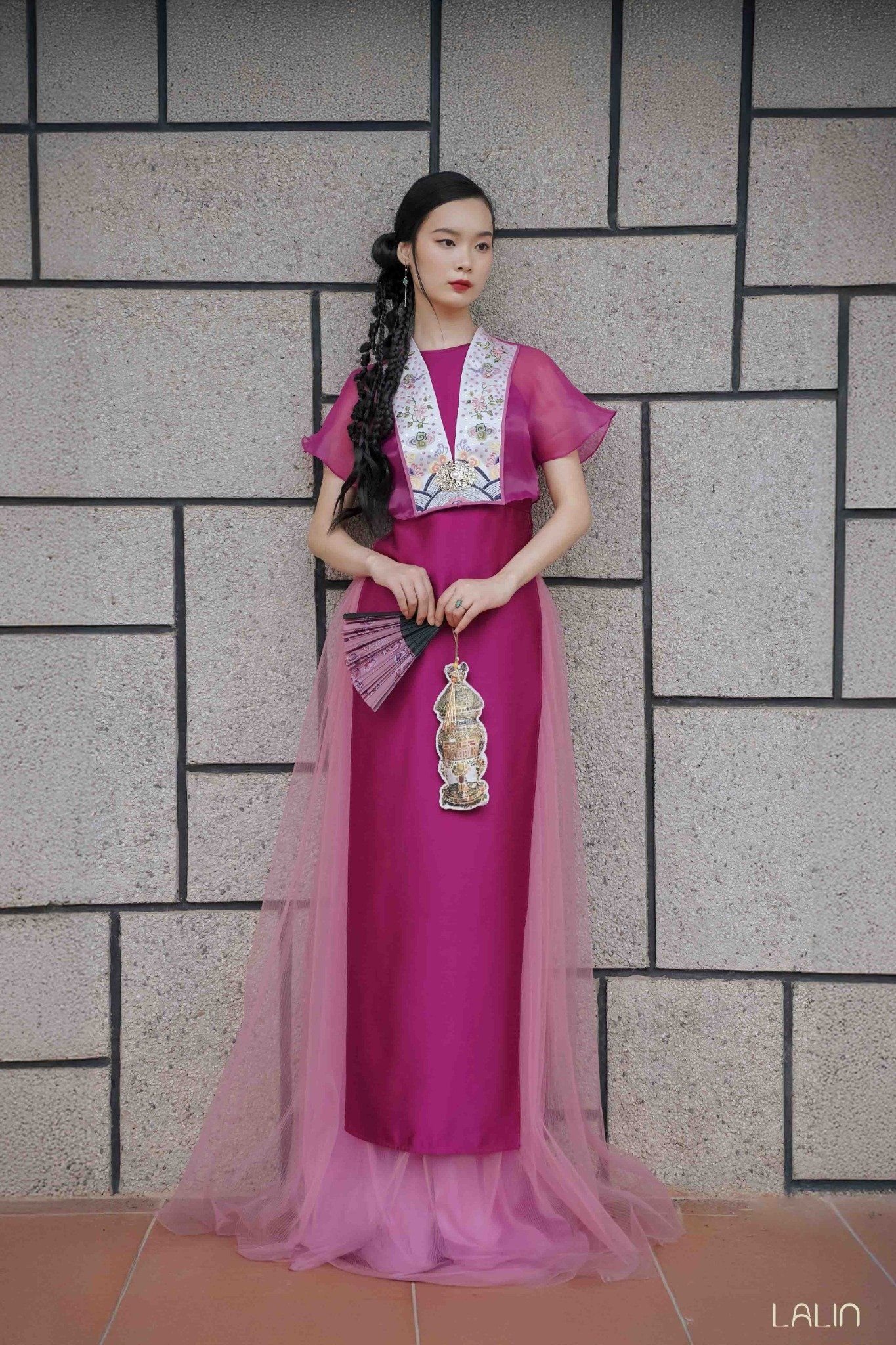 Chân Váy Xếp Ly Vân Châu