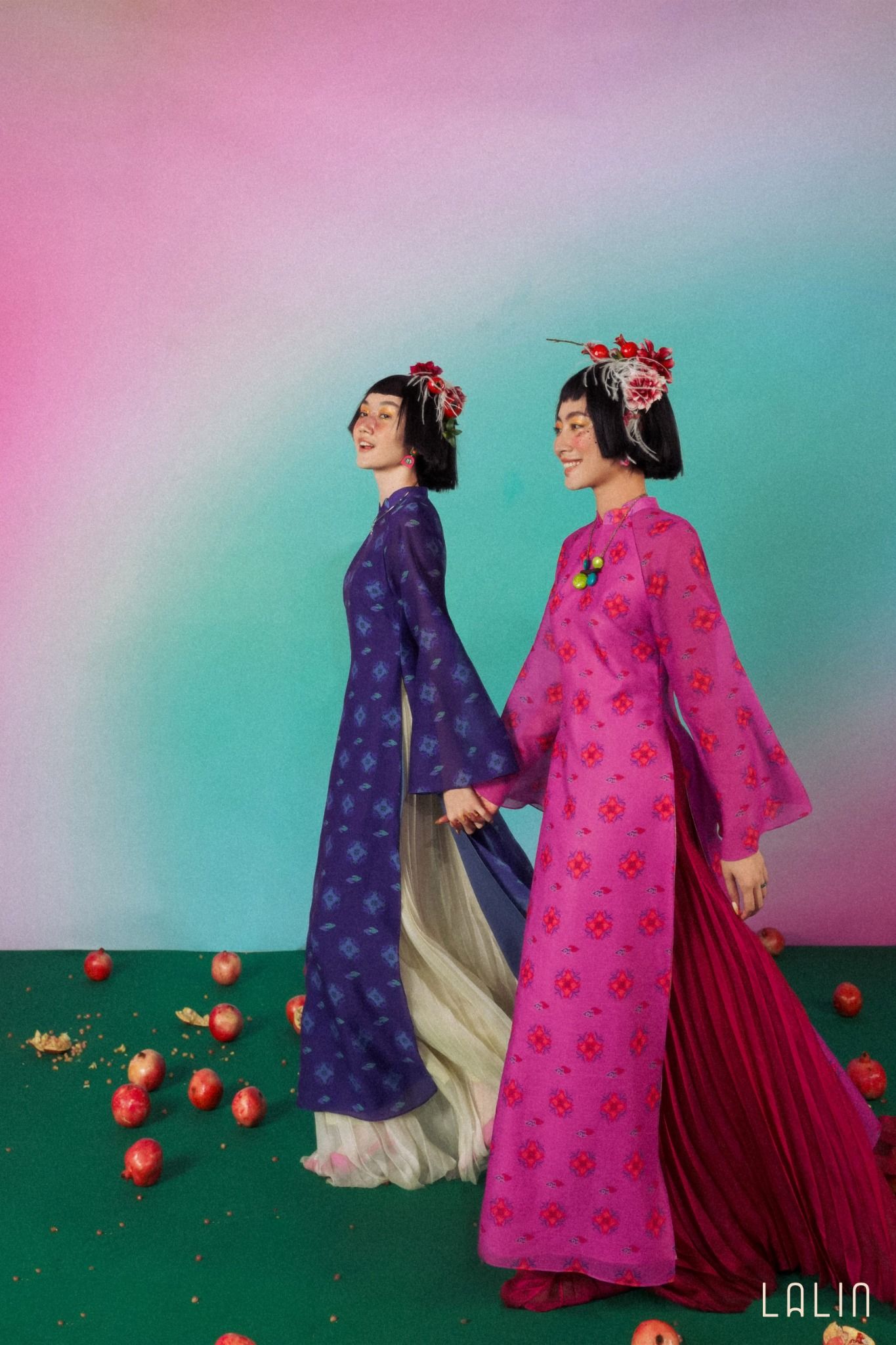 Áo Dài Tơ Nhã Vân
