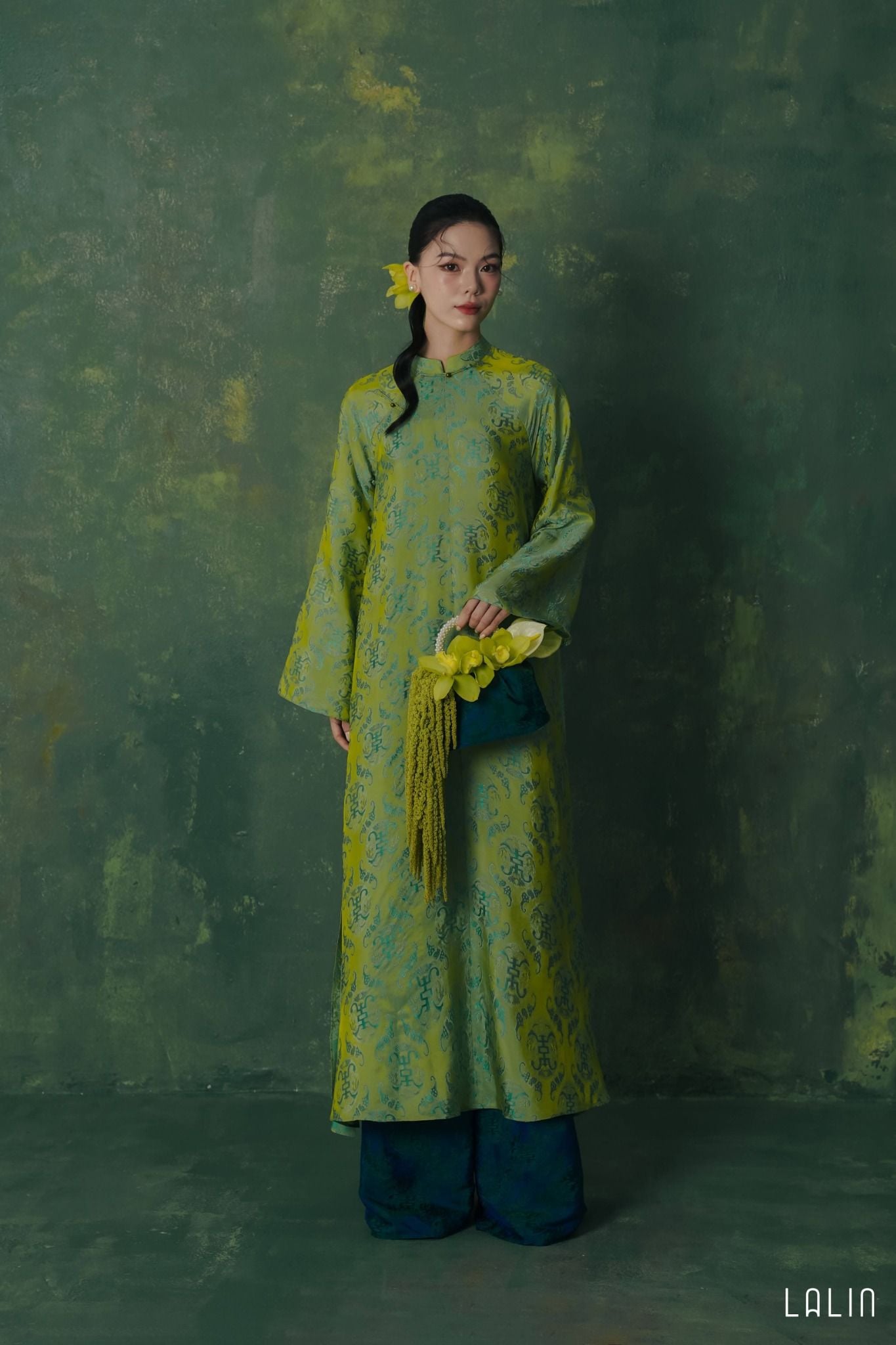 Quần Tơ Tằm Đan Thanh