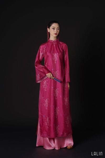  Áo Dài Tơ Thy Loan 