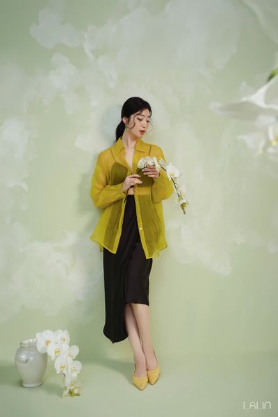  Áo Sơ Mi Lụa Tơ Tằm Mây Thy 