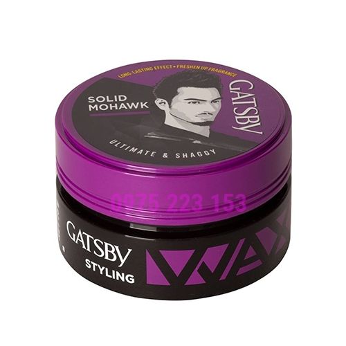 Sáp Tạo Kiểu Tóc Wax Gatsby Messy Layer Hard  Free  Xanh Dương 75g