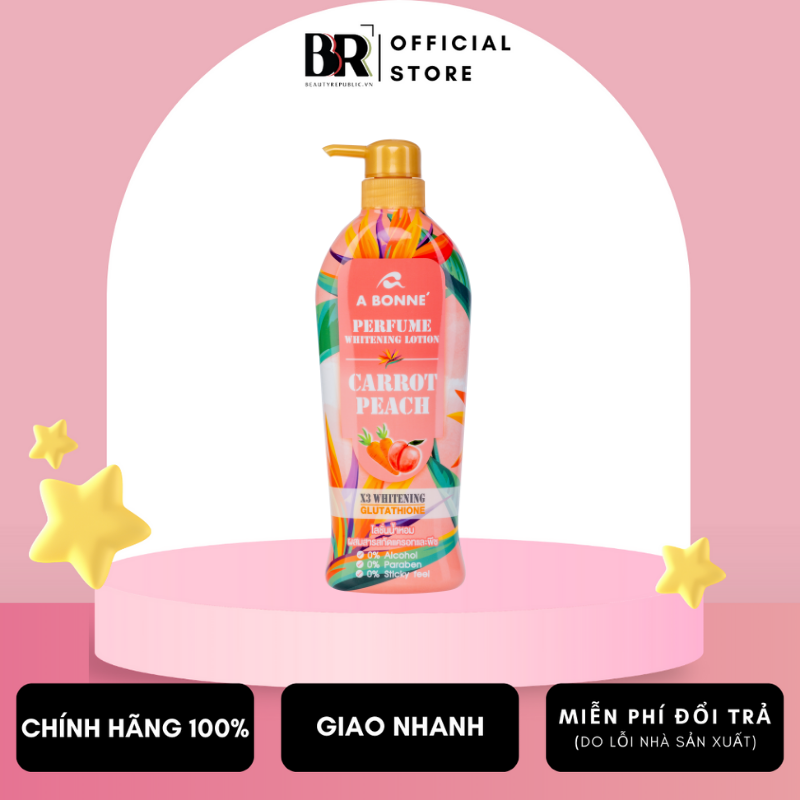  Sữa Dưỡng Hỗ Trợ Trắng Da A Bonne' 500ml/chai 