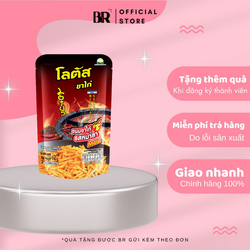 Bánh Que Vị Mala Hiệu Dorkbua