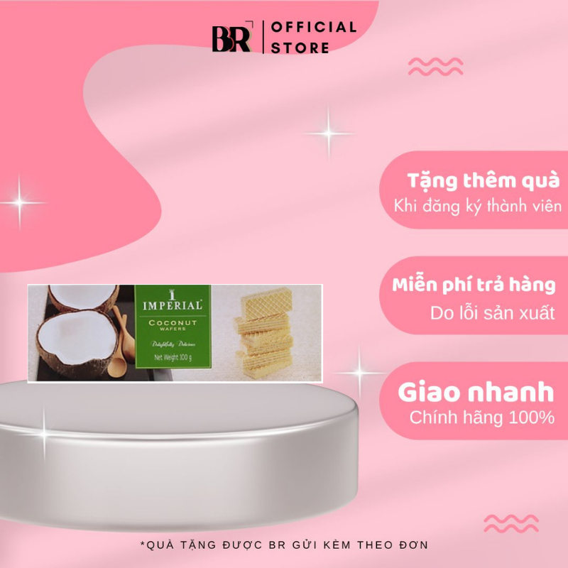  Bánh xốp Imperial 100g 
