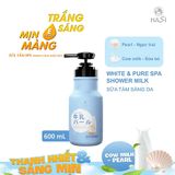  Sữa Tắm Hasi Kokeshi Hỗ Trợ Dưỡng Ẩm Trắng Da 600ml 