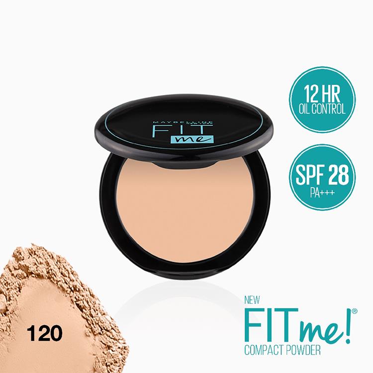 Maybeline Phấn Kiềm Dầu 12h Fit Me Compact Power - 120 Classic Ivory –  BEAUTY REPUBLIC OFFICIAL