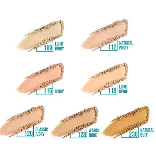  Phấn Nền Kiềm Dầu Maybelline 12h Fit Me Compact Power (112 Natural Ivory) 
