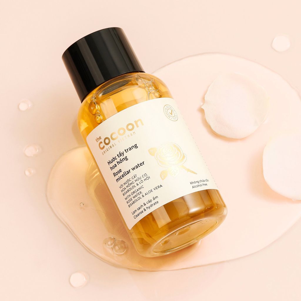  Nước tẩy trang hoa hồng Cocoon 140ml 