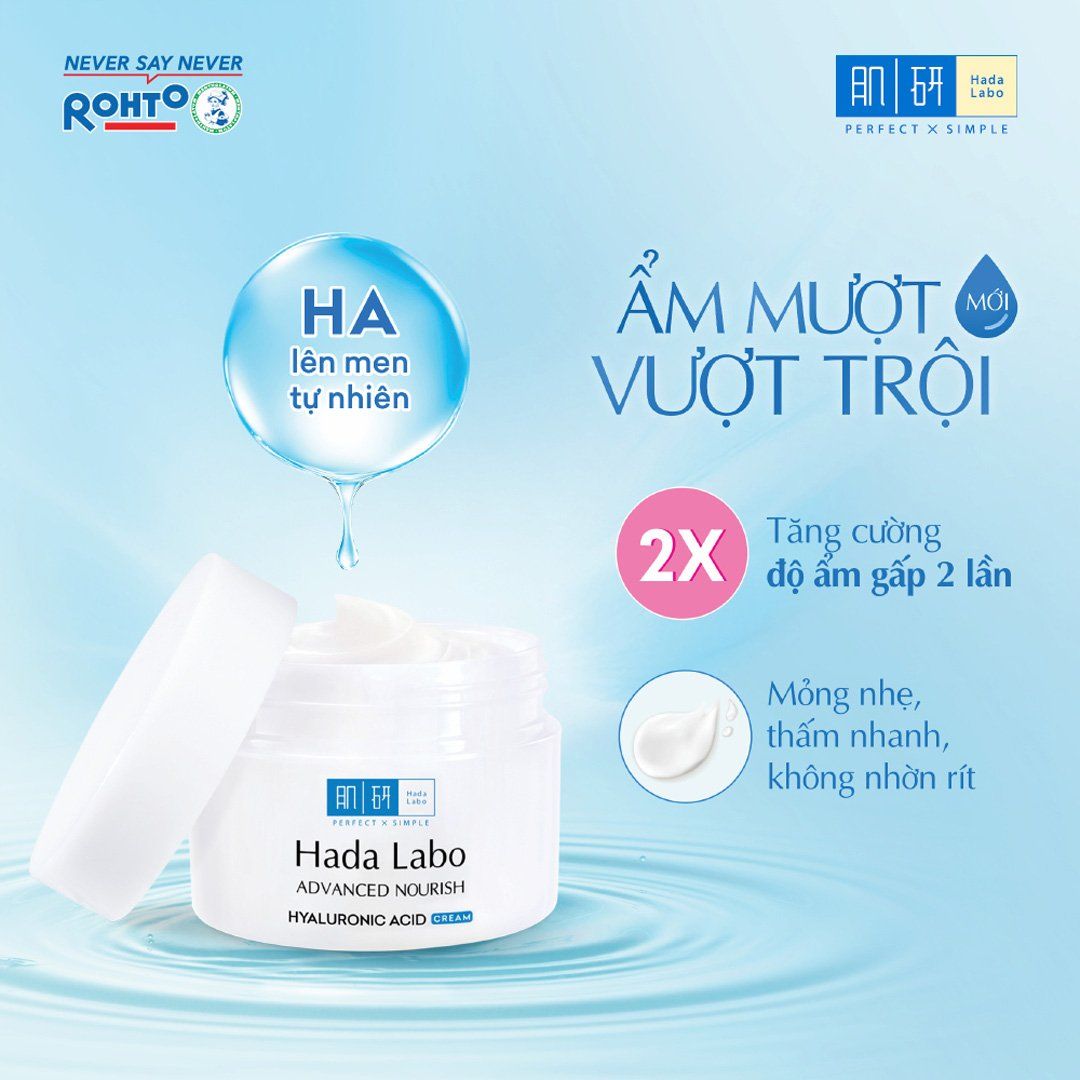  Kem Hỗ Trợ Dưỡng Ẩm Hada Labo 50g 