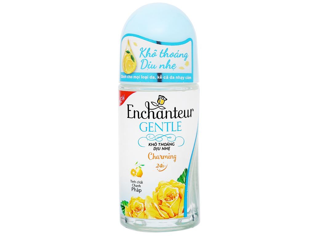  Lăn Khử Mùi Dịu Nhẹ Enchanteur Charming 50ml 