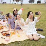  Thảm Trải Picnic Bằng Vải Bạt Chống Nước 