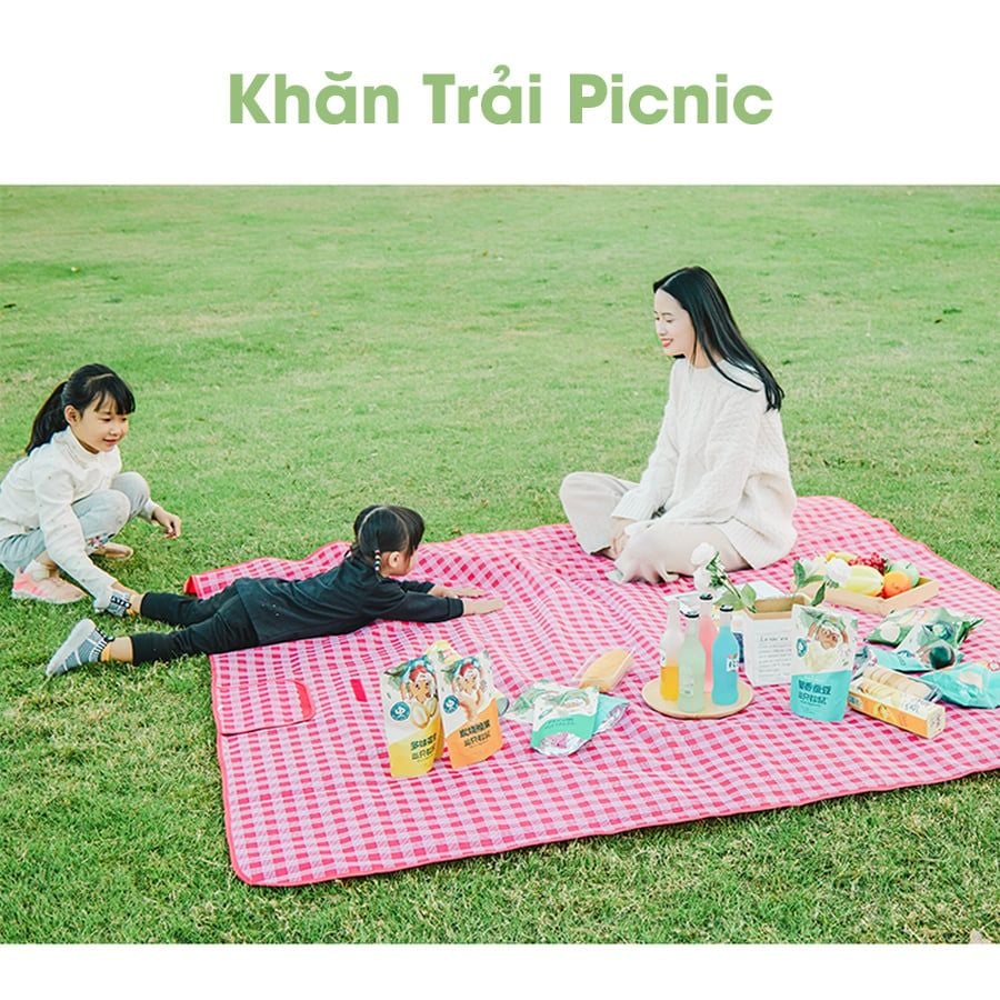  Thảm Trải Picnic Bằng Vải Bạt Chống Nước 