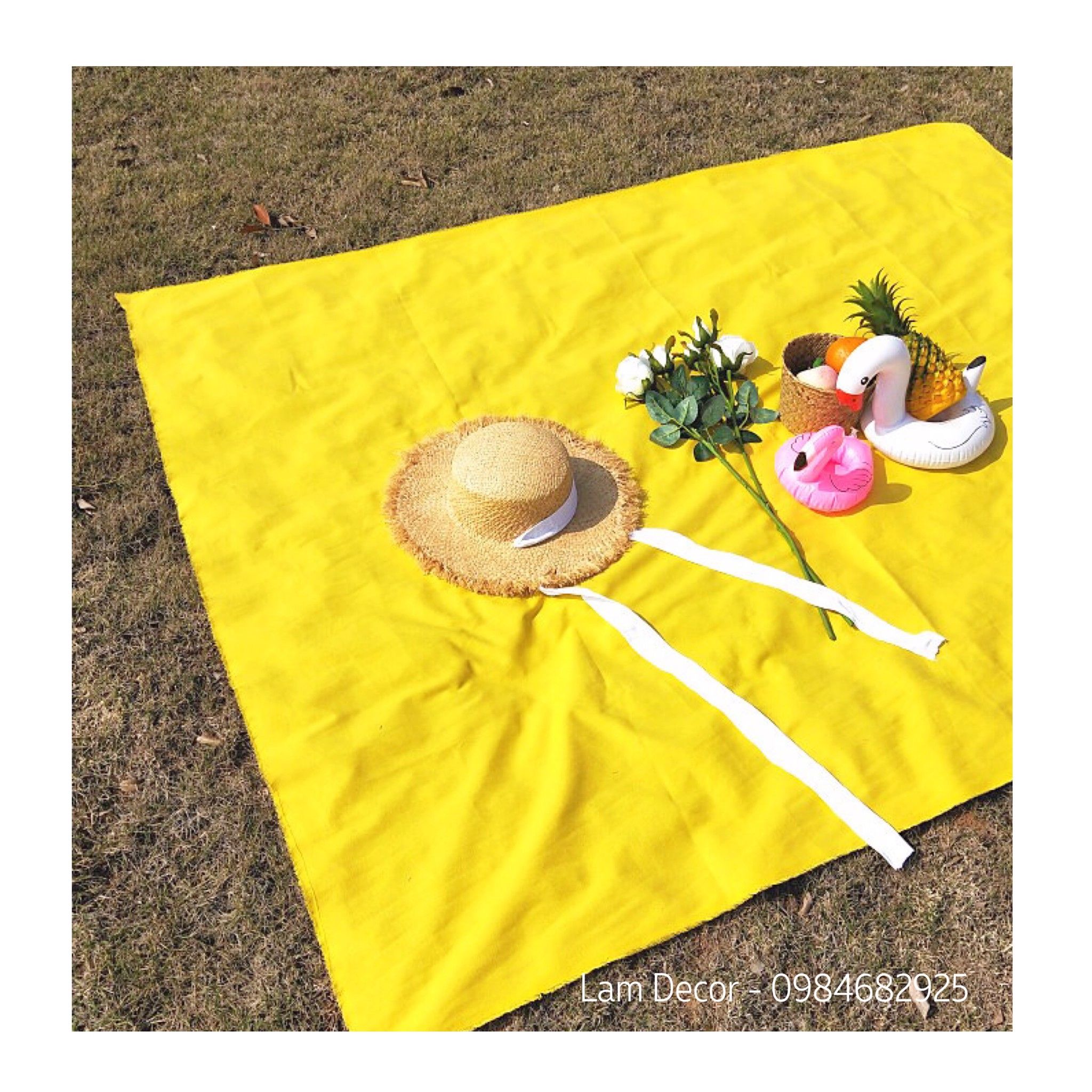  BST thảm trải picnic bằng vải canvas 