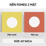  Phông nền Fomex 2 Mặt 60x60Cm làm phông nền chụp ảnh 